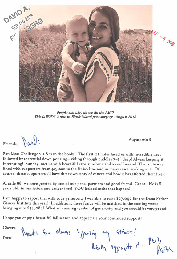 Peter McKeon PMCCF- 2018