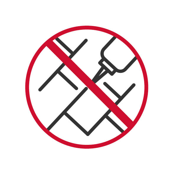 SPECTRALOCK 1 pre-mixed grout requires no sealing