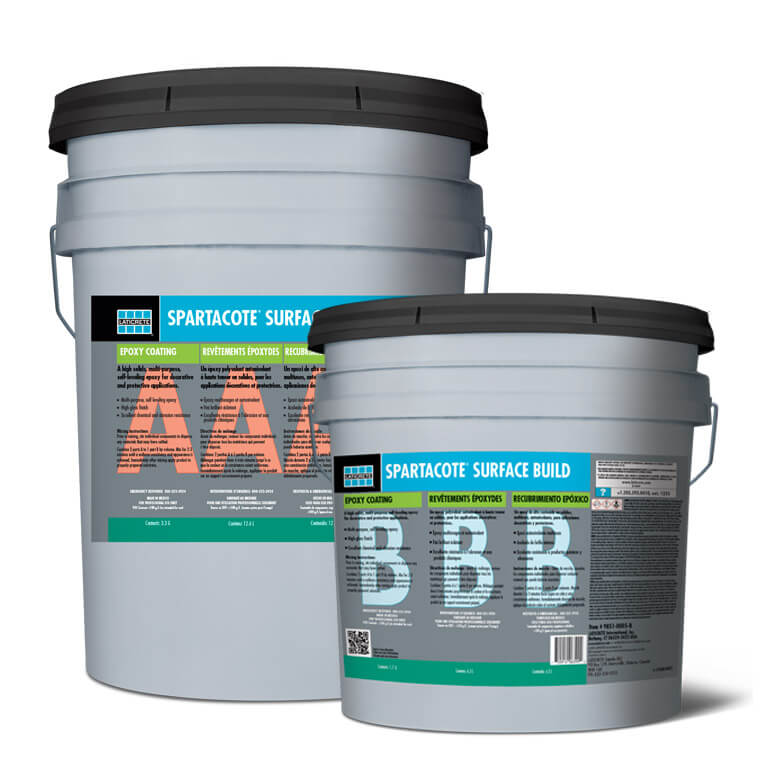 SPARTACOTE Surface Build - epoxy floor coating