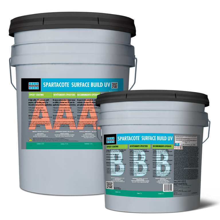 SPARTACOTE Surface Build UV - epoxy floor coating